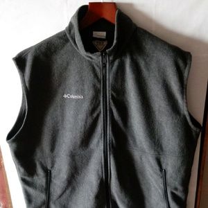 COLUMBIA FLEECE VEST XXL Graphite/Dark Grey
